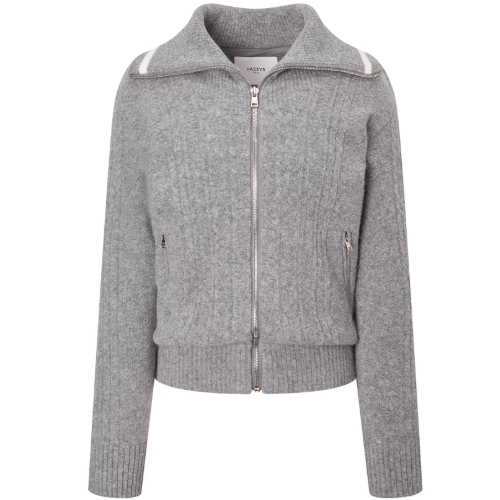 LF 헤지스골프 하이넥 케이블 집업 니트 WWSW4D731G2