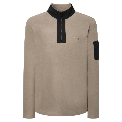 헤지스골프 패치 포켓 하프집 티셔츠 WPTS4D703I3