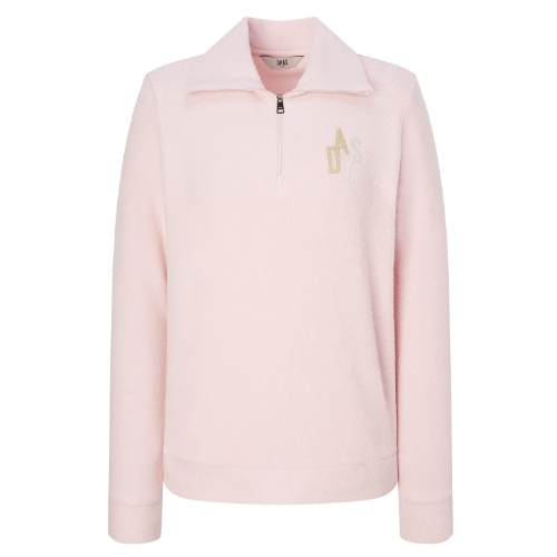 닥스골프 로고 포인트 부클 하프 집업 티셔츠 DNTS5D903P2