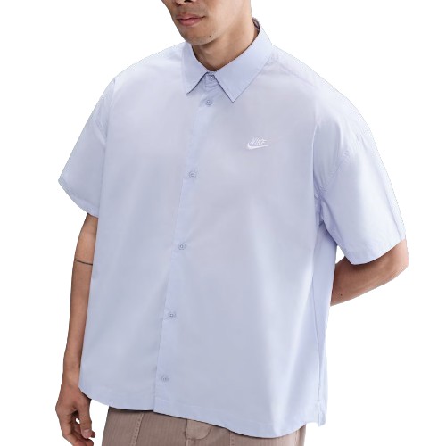 나이키 클럽 반팔 버튼다운 탑 HJ2027-057