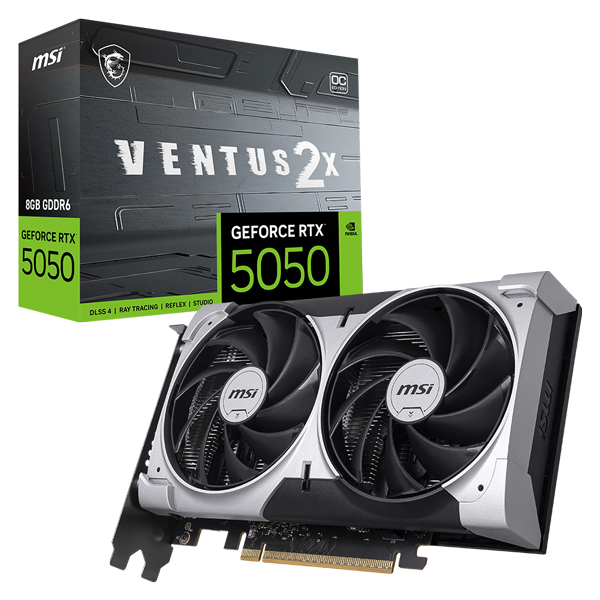 MSI  지포스 RTX 5050 벤투스 2X OC D6 8GB