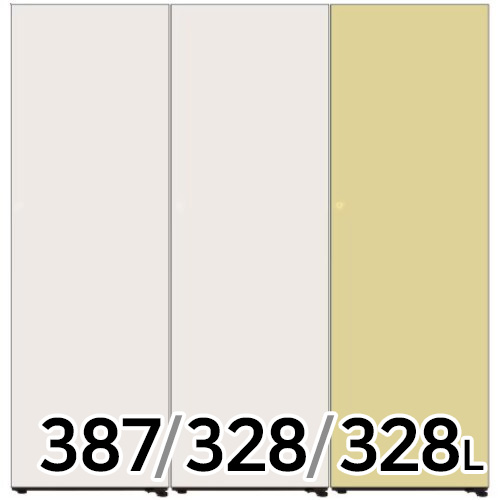 LG전자 오브제컬렉션 컨버터블 Fit & Max X324GB3S + Y324GB3S + Z324GN3S