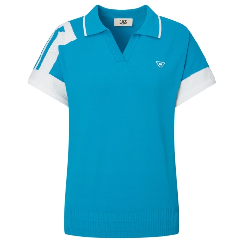 LF 닥스골프 돌먼 슬리브 스카시로고 강연 풀오버 DNSW5B520T2