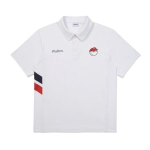 말본골프  반팔티 XERO 버킷 플래그 폴로 티셔츠 M5321PTS02WHT