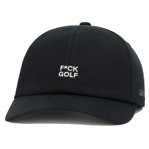 지포어  F*CK GOLF 코튼 트윌 릴렉스 핏 햇 오닉스 GMH000073