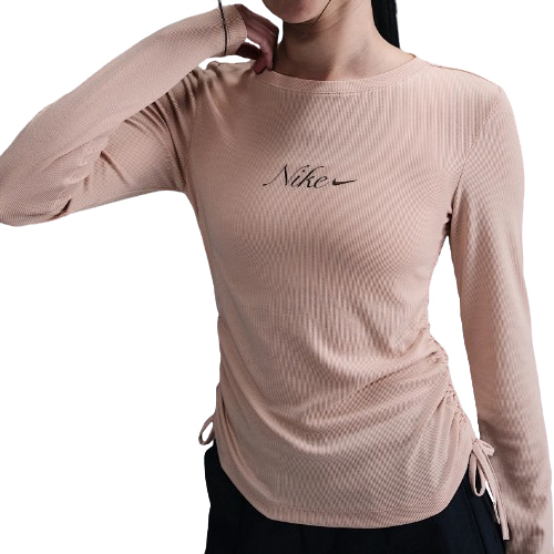 나이키 골지 긴팔 크롭 탑 HV5026-299