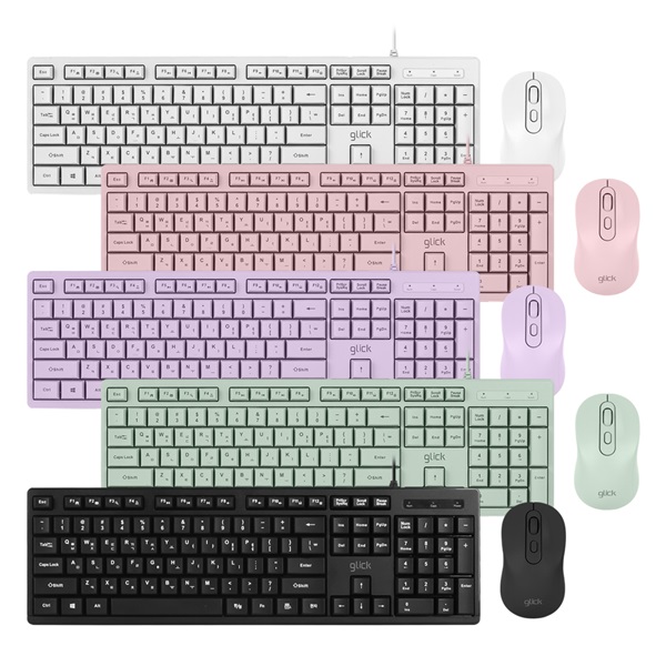 지클릭커  OFFICEPRO OPS10 키보드 마우스 세트