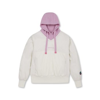 시그니처 심볼 캐시미어 후디 아노락 점퍼 C243LJA255