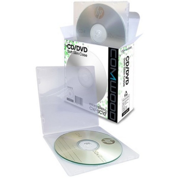 GPOP CW-SC10 연질 투명 슬림 CD 케이스