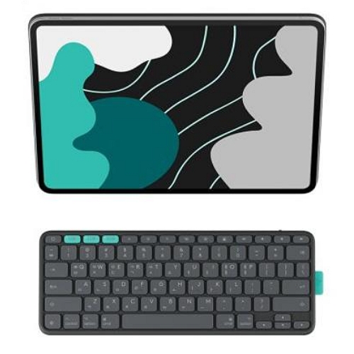 로지텍  iPad Pro/Air 13 플립 폴리오 거치대 블루투스 케이스