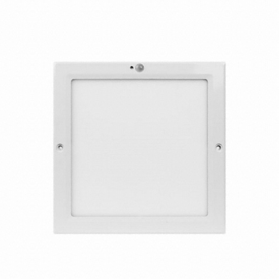 금호전기 번개표 LED 엣지 사각 센서등 전구색 20W