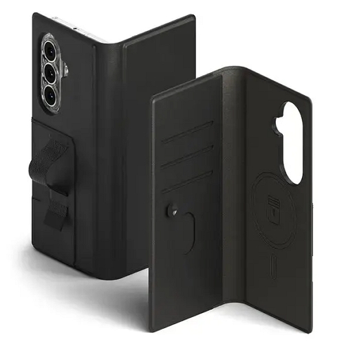 리어스 링케 갤럭시Z 폴드7 폴리오 그립 월렛 마그네틱 케이스