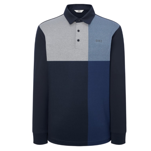 닥스골프 로고자수 긴팔폴로티셔츠 WGTS4C101N2