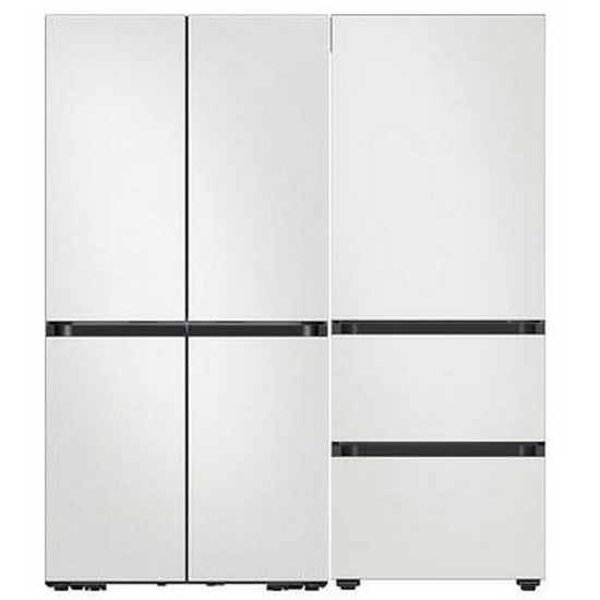 삼성전자 비스포크 키친핏 Max RM70F64R1A + 키친핏 코타 RQ33DB74D2AP (화이트)