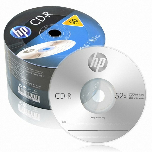  HP CD-R 700M 52x New [벌크50장]