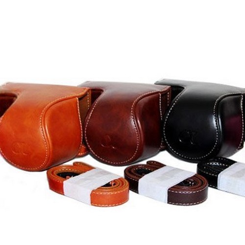 비오비  소니 A6400 A6300 A6000용 가죽케이스