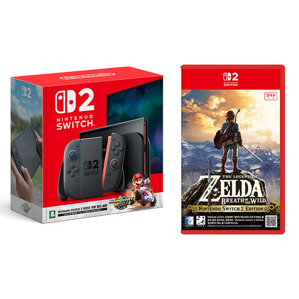 Nintendo  닌텐도 스위치 2 마리오 카트 월드 게임 타이틀 세트