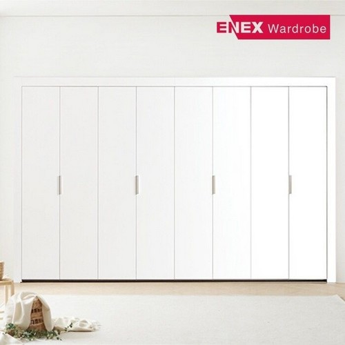 에넥스  아이 올뉴 화이트 여닫이 붙박이장 고급형