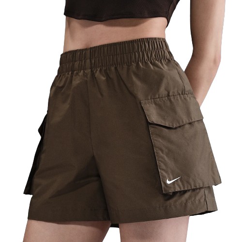 나이키 에센셜 우븐 하이웨이스트 5인치 카고 쇼츠 HM6983-004
