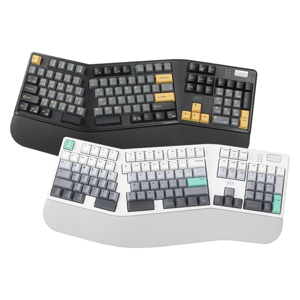 지클릭커  OFFICEPRO EK600 무선 기계식 네온 화이트