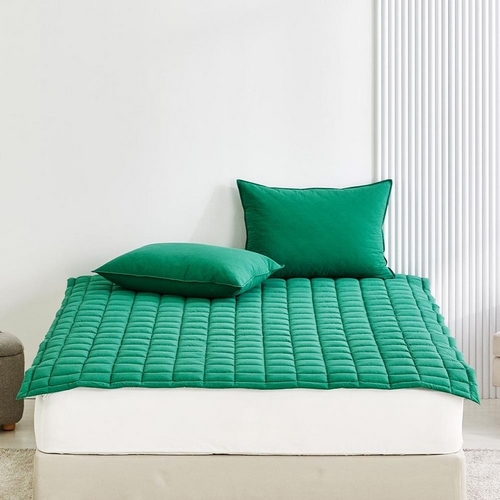 모던하우스 더 도톰해진 퓨어코튼 60수 고밀도 패드 그린