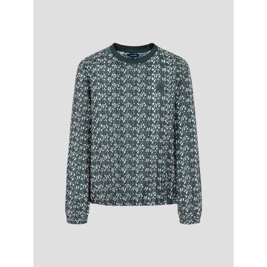 삼성물산 빈폴골프 패턴 아노락 긴소매 티셔츠 BJ5841A47M