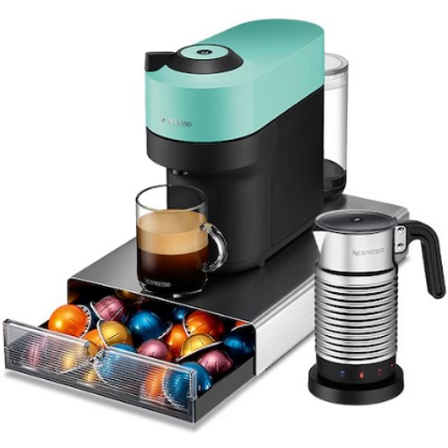 네스프레소  버츄오 팝 + 에어로치노4 + 캡슐스테이션