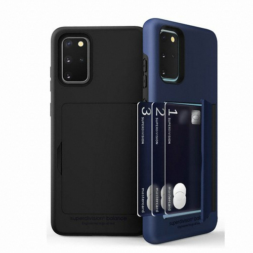 슈퍼디비전  갤럭시노트20 밸런스 카드 범퍼 하드 케이스