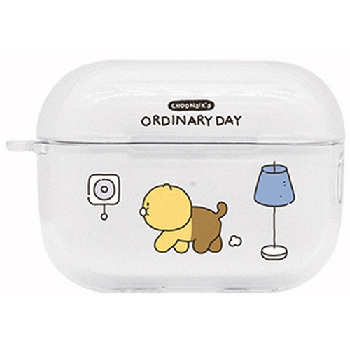 아이콘스 카카오프렌즈 에어팟3 춘식이 오디너리데이 투명 케이스