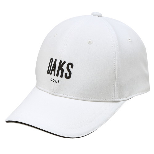 LF 닥스골프 로고 고주파 기본 6각캡 화이트 DGHE5F651OW