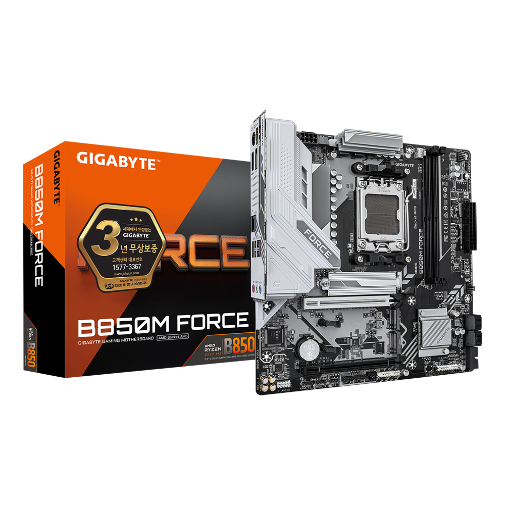GIGABYTE  B850M FORCE 제이씨현