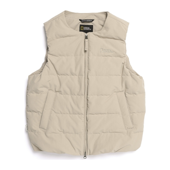 내셔널지오그래픽  헤론 U넥 경량 구스다운 베스트 N254WDV920