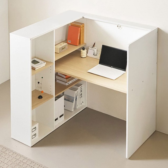 E스마트  포딕 1인 프리미엄 독서실 책상