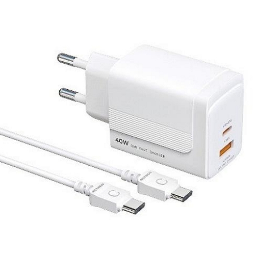 액티몬  PD PPS 40W 2포트 GaN 충전기 MON-PD40W-CU-T7