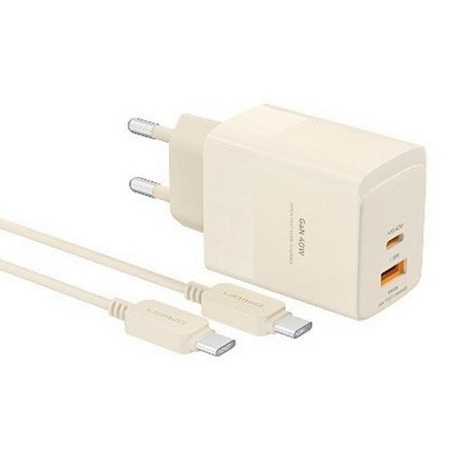 드리온  PD PPS 40W 2포트 GaN 충전기 DR-PD40W-CU-T7