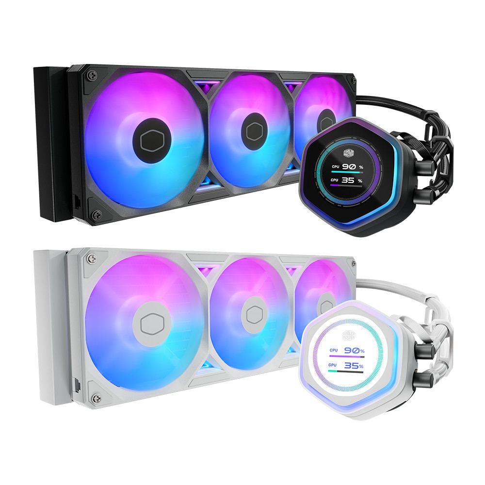 쿨러마스터  MASTERLIQUID 360 ATMOS II LCD