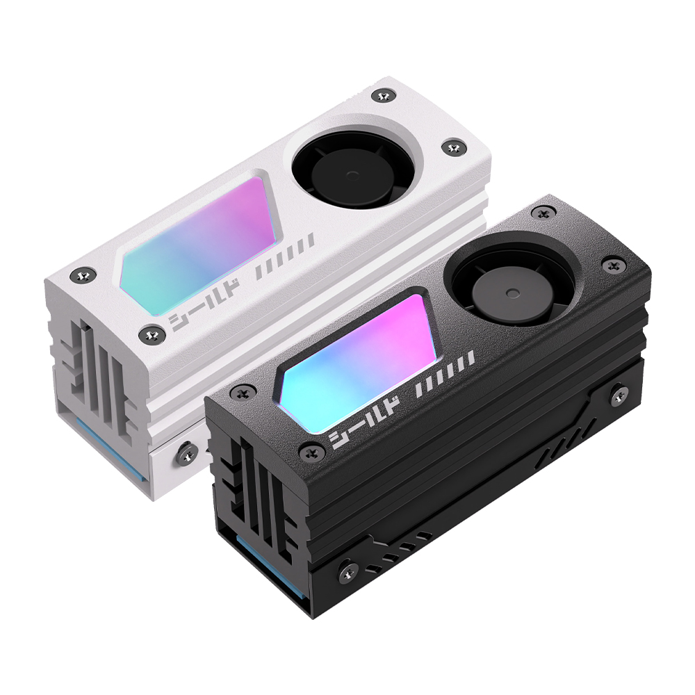 SHIELD aRGB M.2 SSD 히트싱크 쿨링팬
