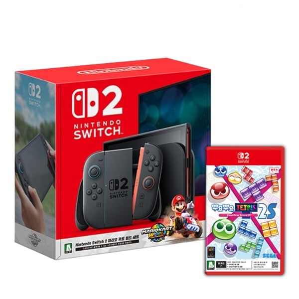 Nintendo  닌텐도 스위치 2 마리오 카트 월드 게임 타이틀 세트
