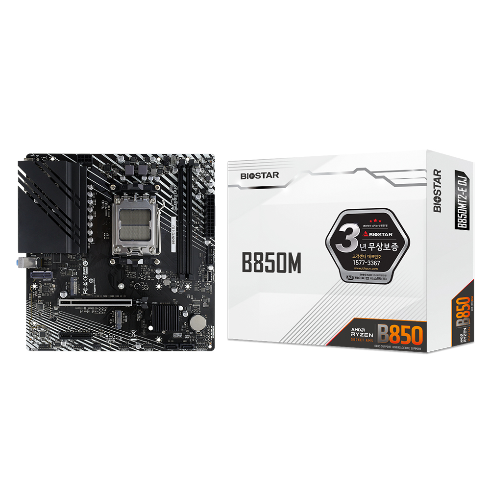 BIOSTAR  B850MT2-E DJ 제이씨현