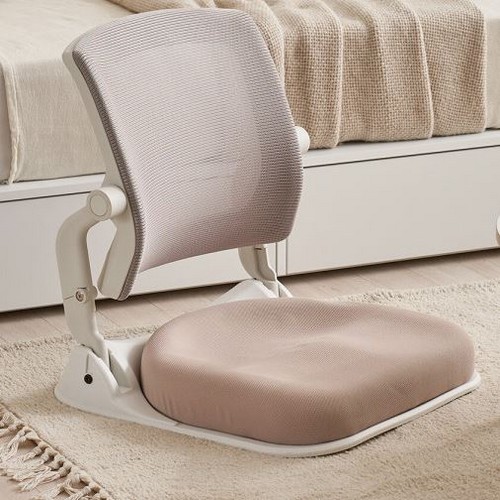 핀란디아  리프 접이식 등받이 메쉬 각도조절 경량 허리지지 좌식의자