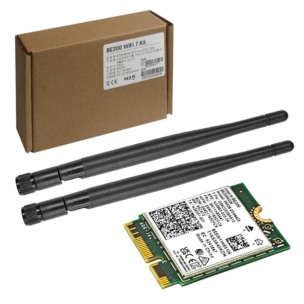 에즈윈  인텔 BE200 Wi-Fi 7 Kit 무선랜카드