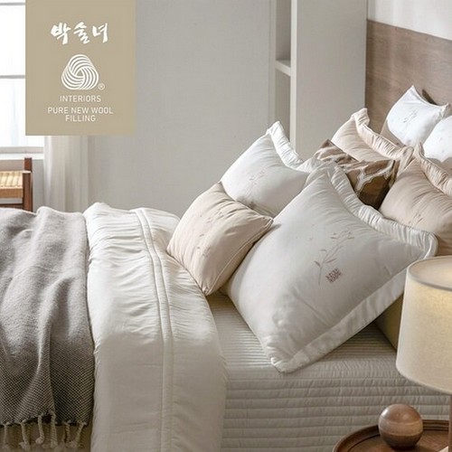 박술녀 연화 양모 이불 침구세트