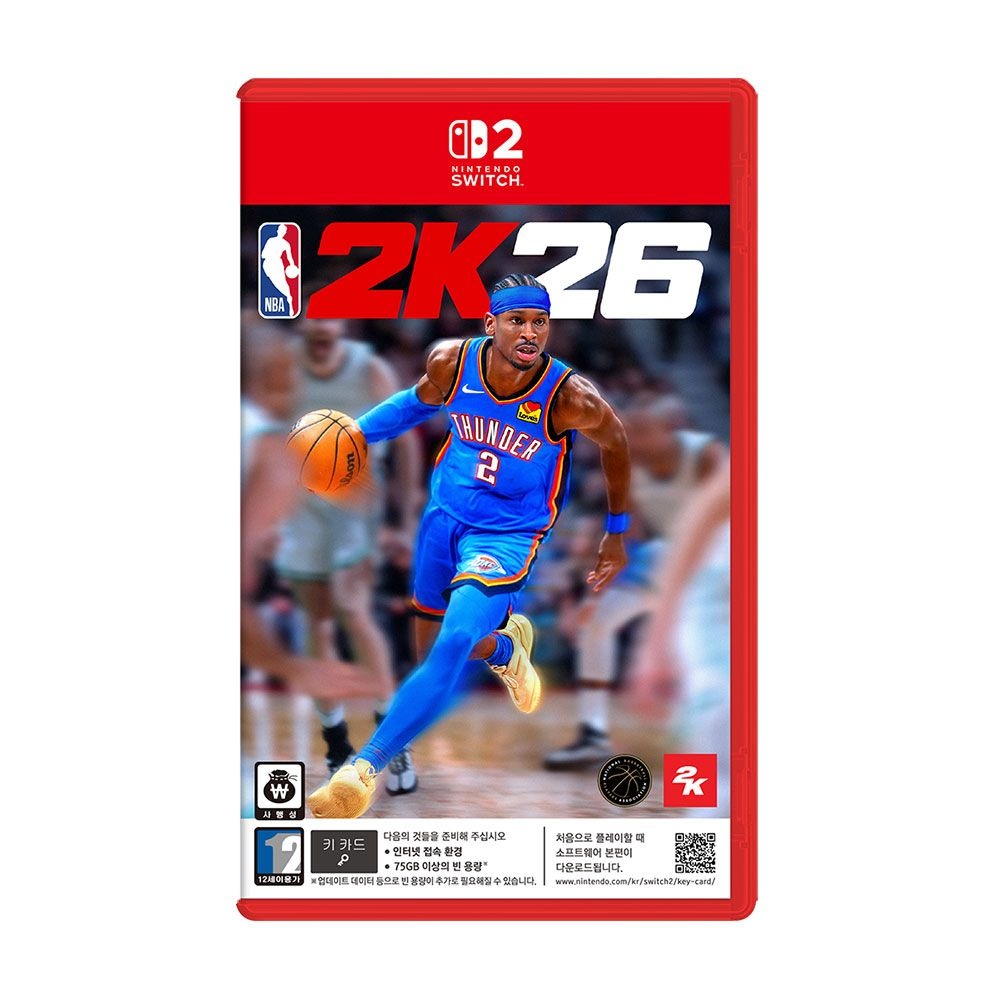 NBA 2K26 한글판[SWITCH2, 패키지키카드] 이미지 137299677
