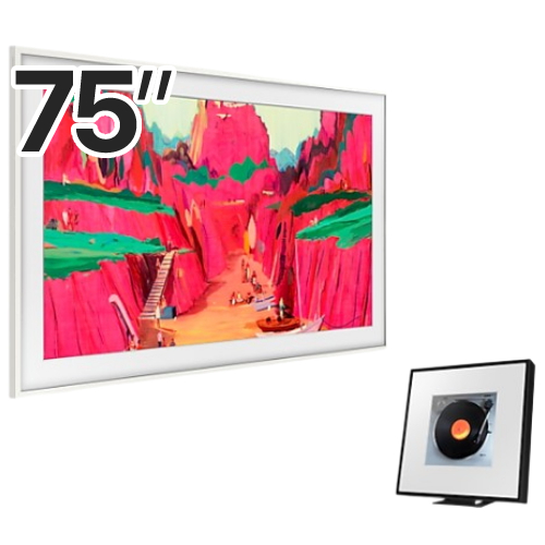 삼성전자 더 프레임 프로 KQ75LSF03WFXKR + 뮤직 프레임 HW-LS60D
