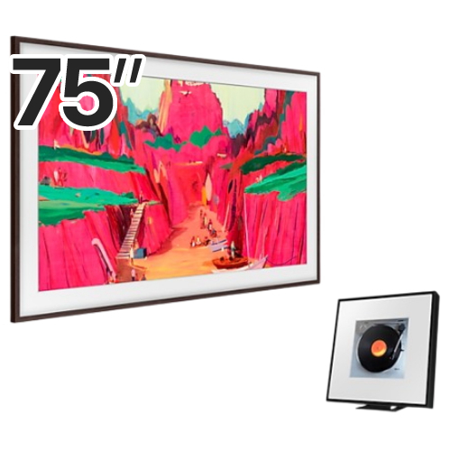 삼성전자 더 프레임 프로 KQ75LSF03WFXKR + 뮤직 프레임 HW-LS60D