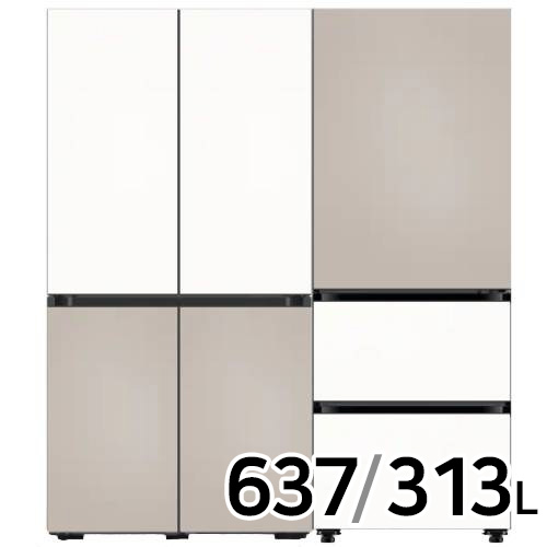 삼성전자  새틴 RM70F64Q1XJ + 키친핏 RQ33DB74B1AP (색상선택형)