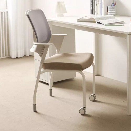 에넥스  서울대 학생 책상 회의용 사무용 화이트바디 의자