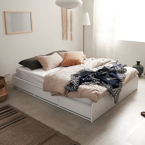 BIF보루네오 앳홈 심플 수납형 침대 Q