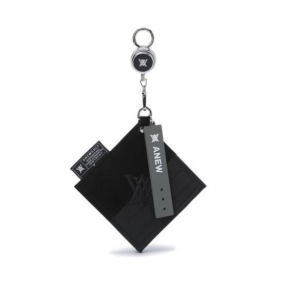 어뉴골프  티 홀더 릴 타월 BK