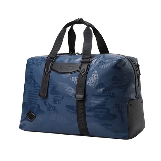 마스터바니에디션  메탈 심볼 프린팅 보스턴백&슈케이스 411E3BB101_BL